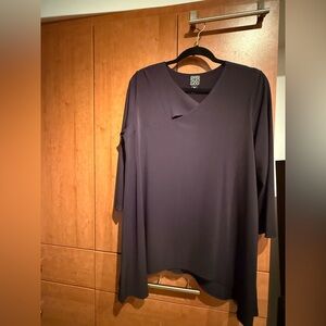 Clara Sun Woo criss cross tunic top